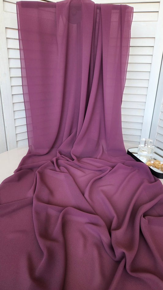 Pearl Plain Šifon Georgette Marama